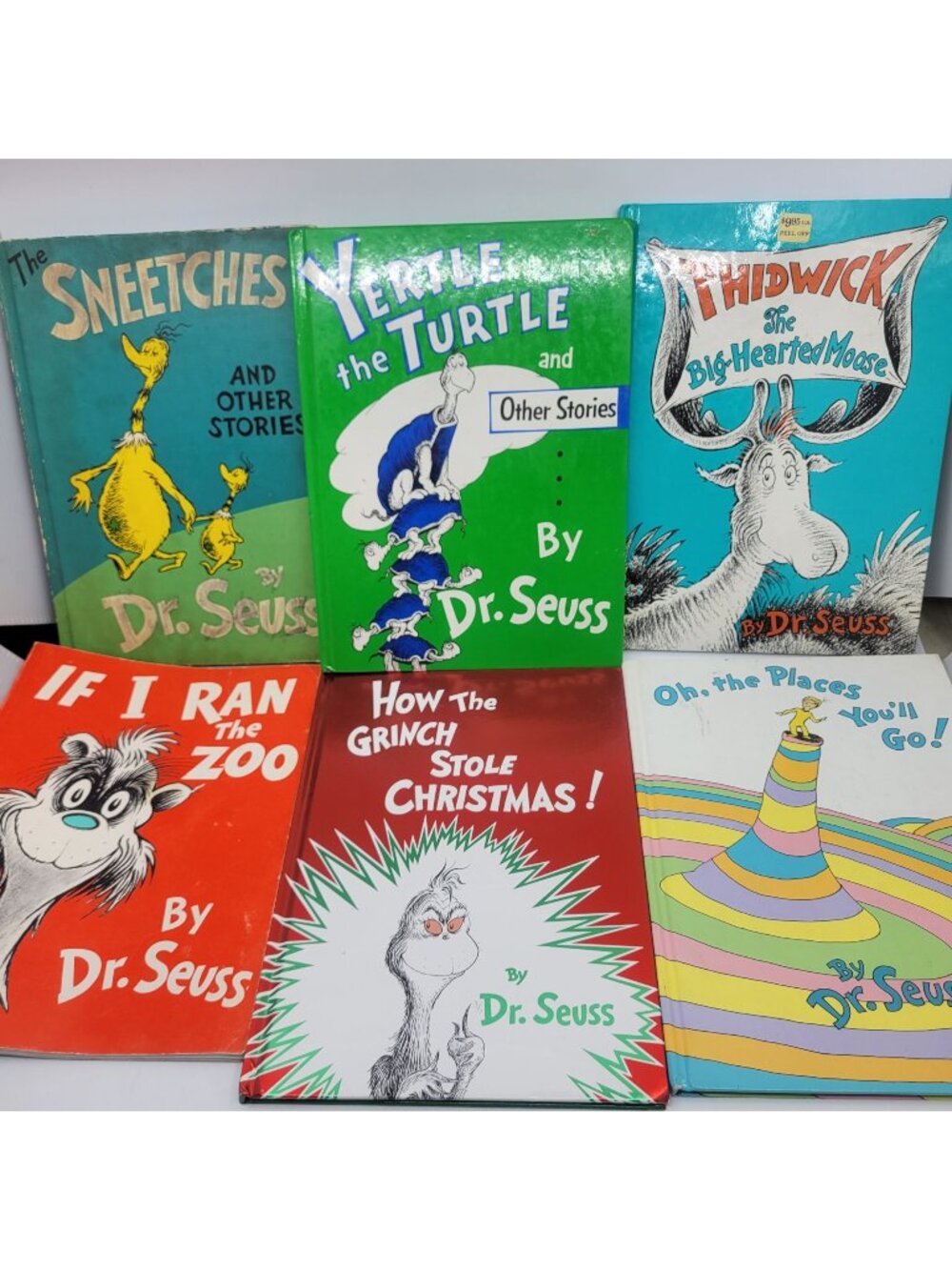 Dr. SEUSS Lot of 6 Vintage to Now Children's Books